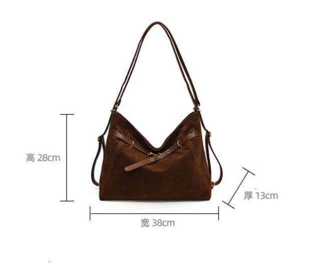 Designer Bags Autumn Winter Single Shoulder For Women New Vintage Large Capacity Multifunctional Backpacks Lady Designer Commuting Tote Bag