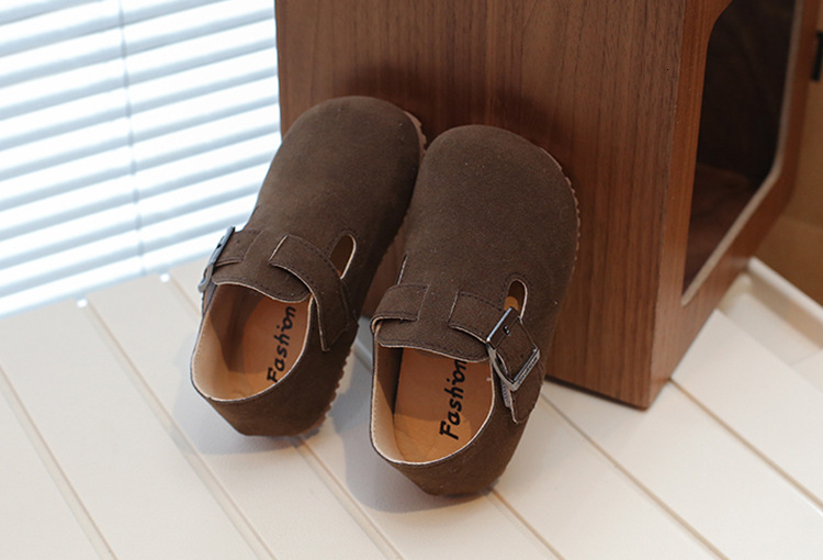 Children's shoes Spring and Autumn new Korean style girls' fashionable little leather shoes boys' retro single shoes fashionable design