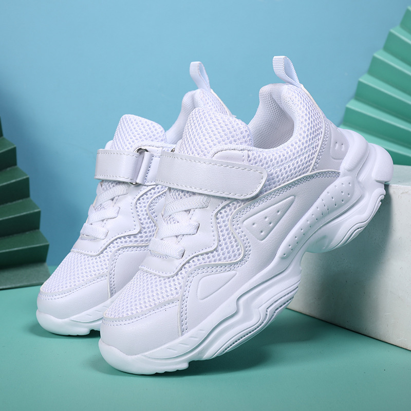 New Boys' Fashion Sneakers, Girls' Trendy Sneakers, Preschool Performance, Big Children's White Shoes, Designer, Big Brand Trendy Shoes
