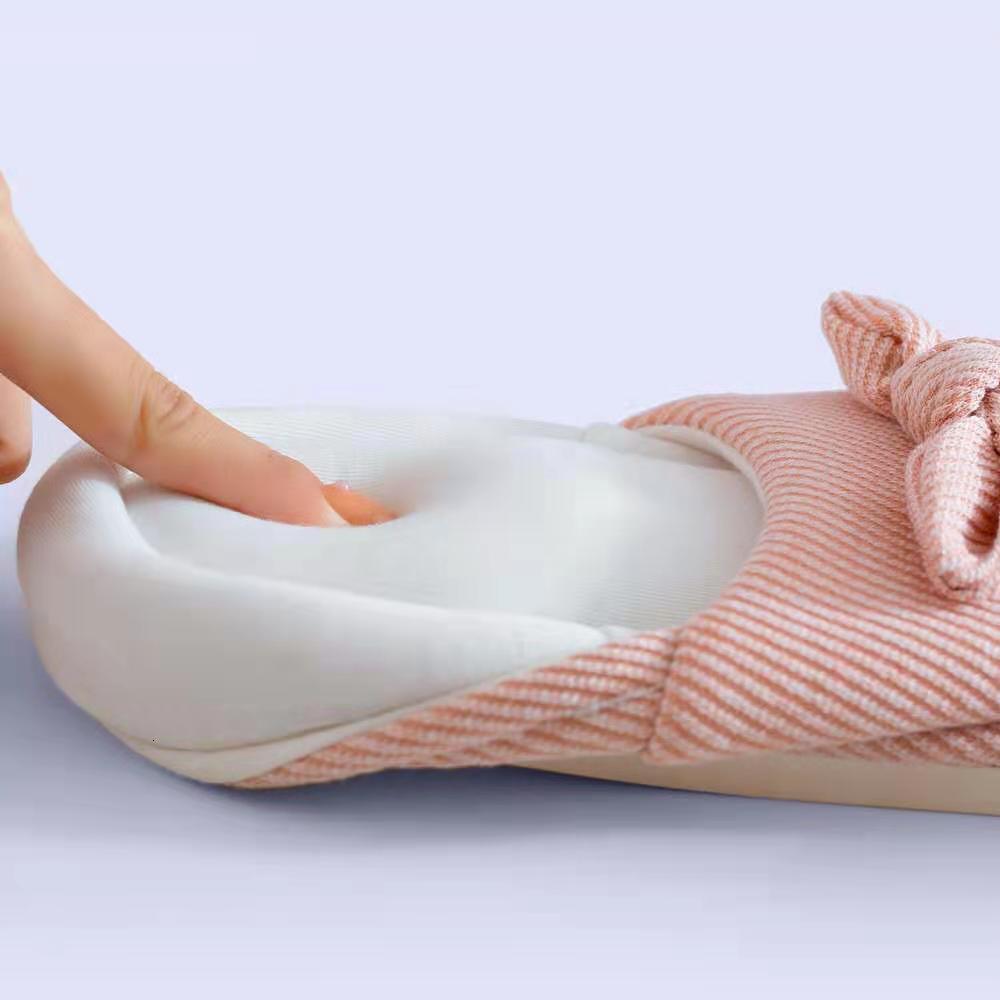 Extra Large Size Four Seasons Autumn Winter Fleece-Lined Pre-Pregnancy Post-Pregnancy Big Bow Spring Summer Thin Maternity Shoes Memory Foam ddmymarke