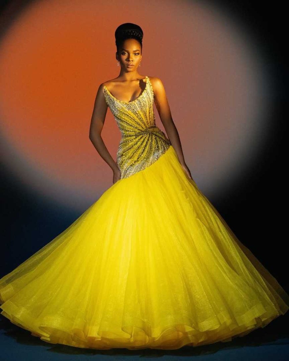 Exquisite Mermaid Evening Dresses Lace Beaded Crystal Bridal Gowns Tulle Floor Length Party Prom Customized Vestido De Novia