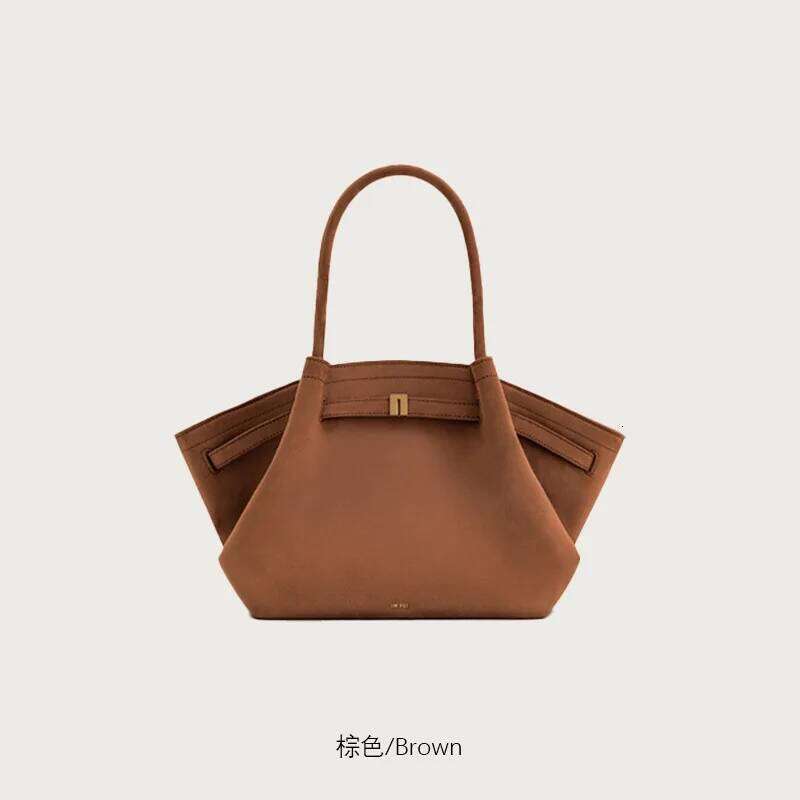 JW Tote New High-end Suede Commuter Large Capacity Handheld Shoulder Dumpling Bag Fashion Versatile Purse for Women