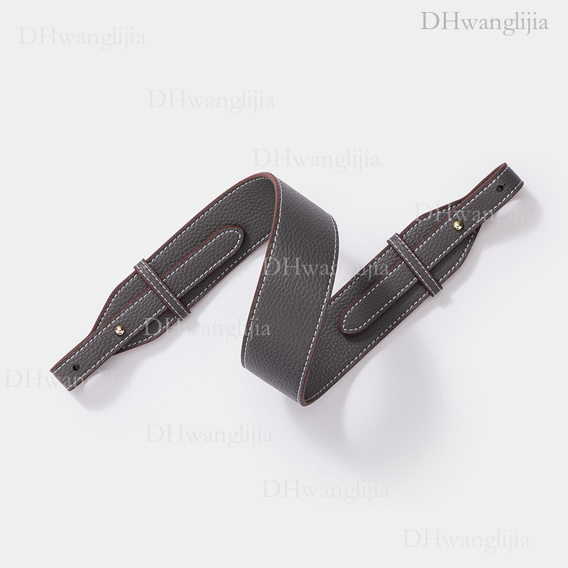 DH Luggage Accessories New Style Lychee Pattern Wide Lindy Basket Special Fashion Short Single Shoulder Underarm Bag Strap