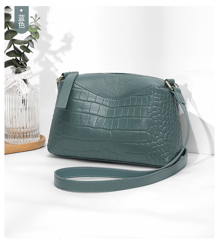 Designer cowhide shoulder bag 2025 new multifunctional women's shoulder bag large capacity crossbody bag