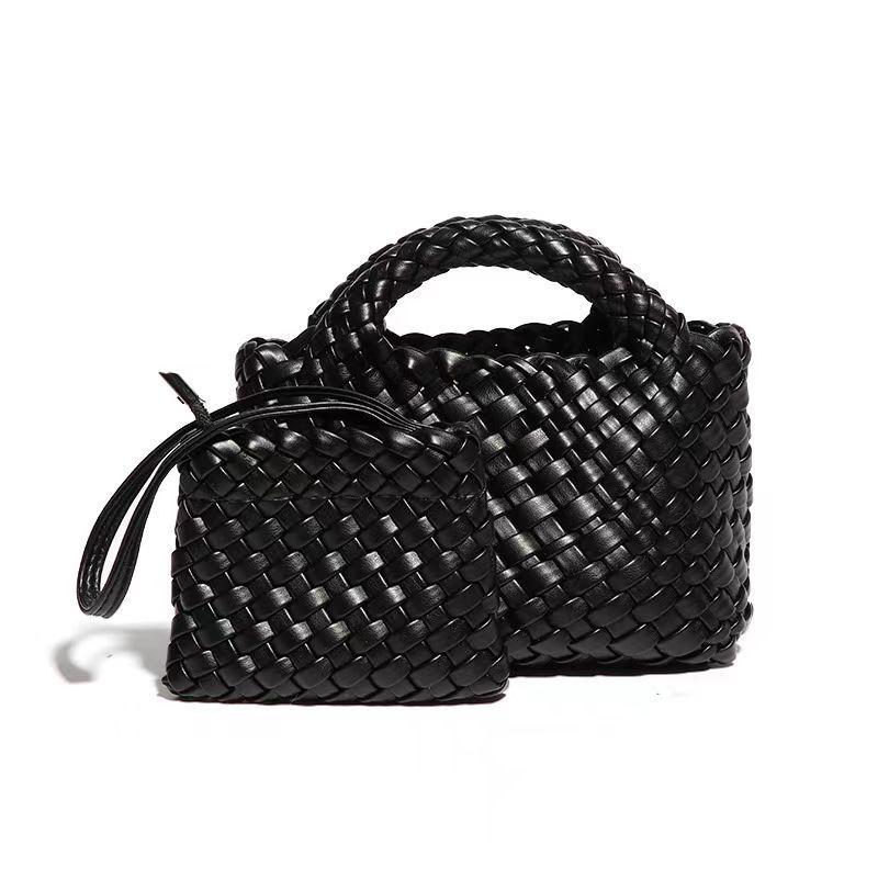 Korean Style Mini Handwoven Basket Summer New Fashion Trend Handbag Exquisite Cute Crossbody Bag