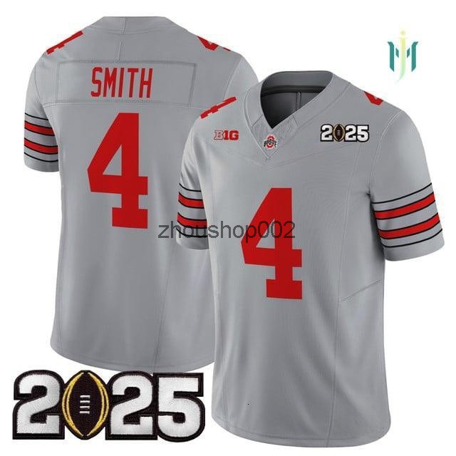 Sawyer Treveyon Henderson Emeka Egbuka Will Howard Stroud Jeremiah Smith Quinshon Judkins 2025 football jerseys all stitched men women youth Buckeyes 