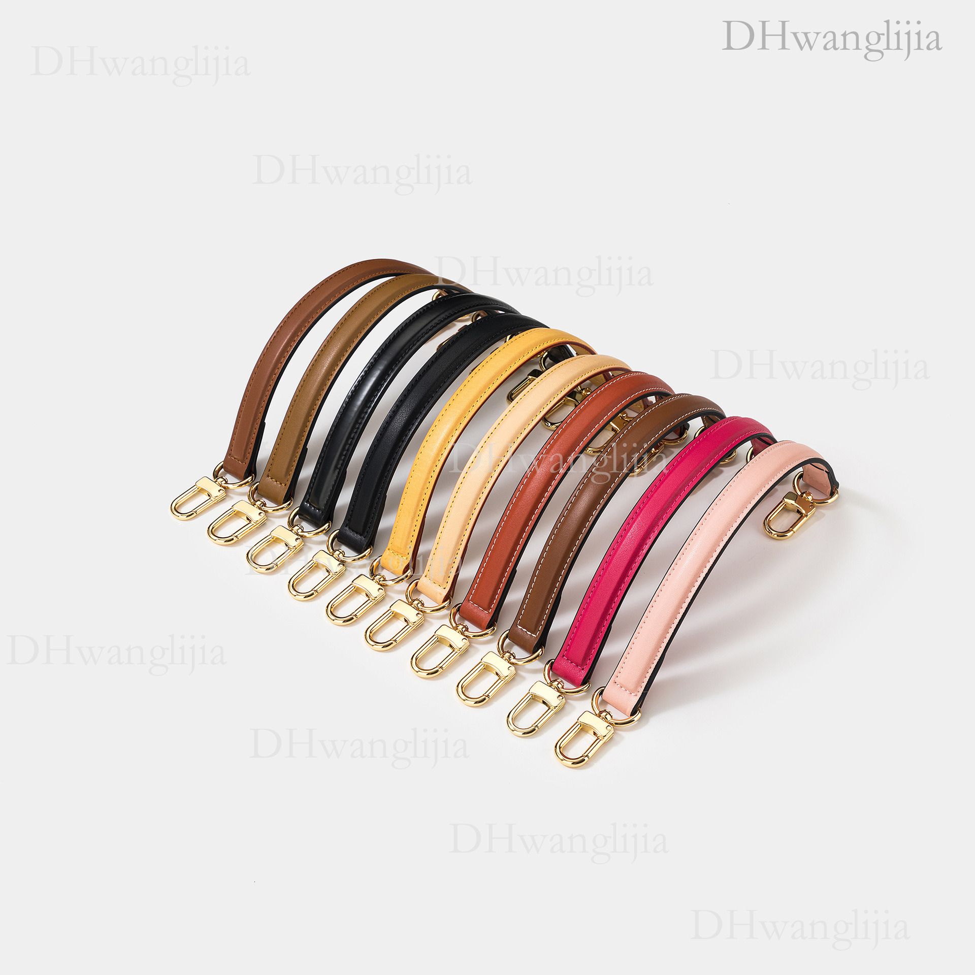 DH Luggage Accessories DH Luggage Accessories Suitable for Bucket Bag Special Hand Wind Women Handbag Genuine Leather Wrist Strap