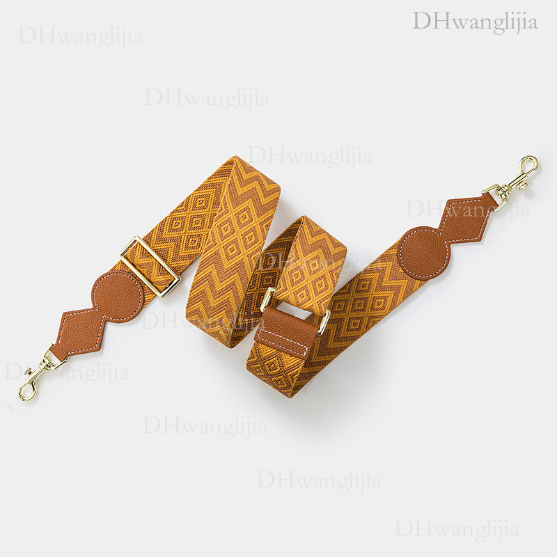 DH Luggage Accessories Live Adjustable Length Wide Style Single Shoulder Crossbody Bag Replacement Strap