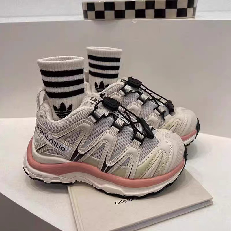 Children's sports shoes autumn new style boys' dad shoes casual girls' shoes big children breathable mesh fashion trend shoes