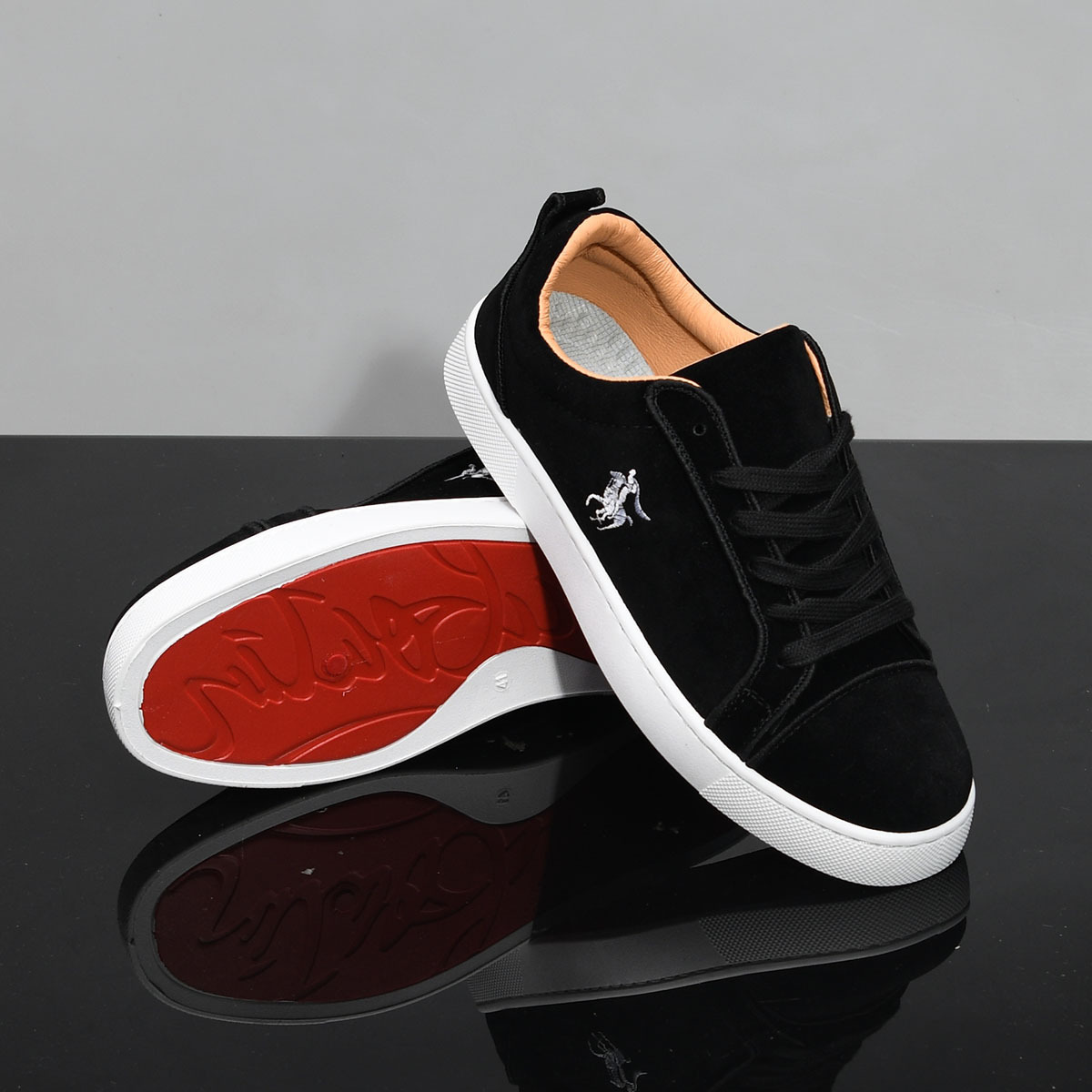 New Breathable Odor-Resistant Wear-Resistant Forrest Gump Shoes Men's Black Sports Casual Sneakers