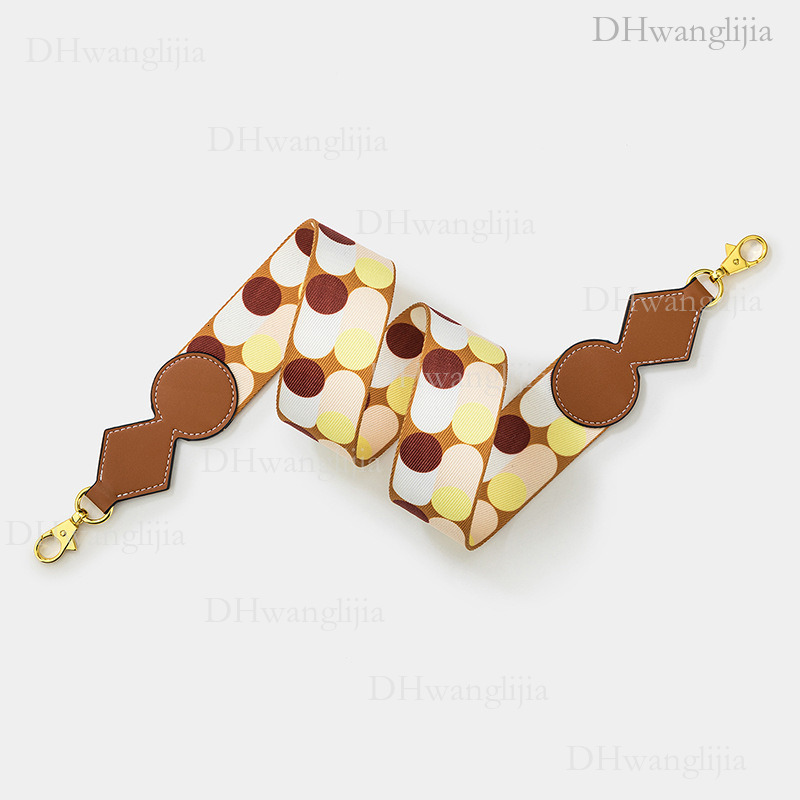 DH Luggage Accessories New Style Polka Dot Print H Kelly Evelyn Bag Replacement Shoulder Strap
