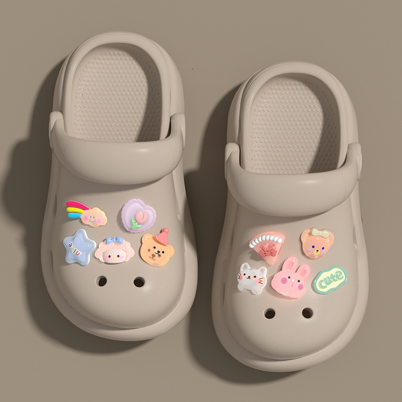 New children's slippers, girls' baby shoes, children's anti slip indoor and outdoor wearing, parent-child shoes, fashionable and versat