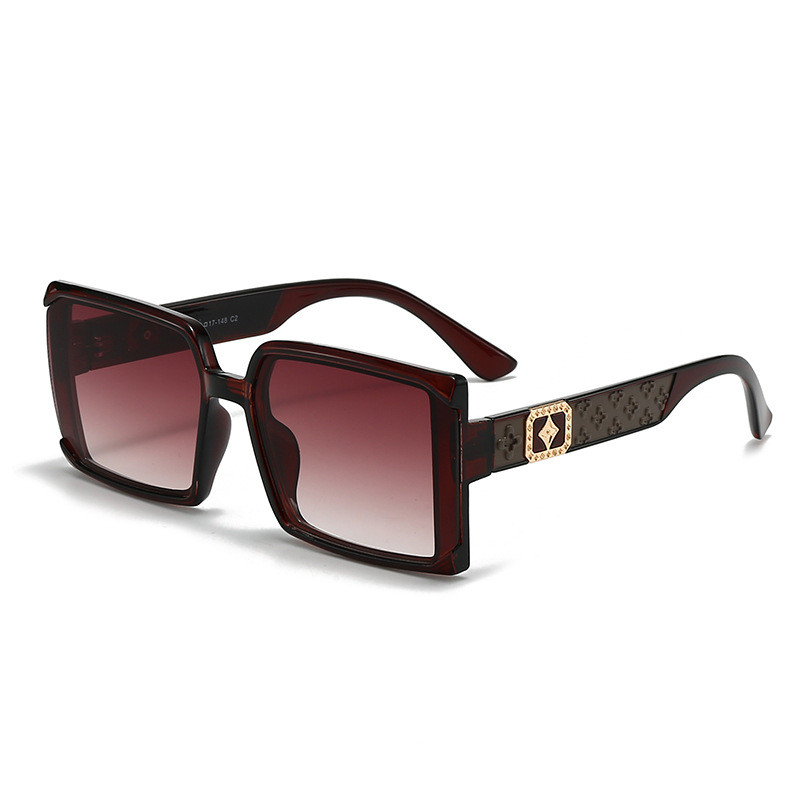 Designer Sunglasses For Men Women Luxury Polarized Oversized Sunglasses Fashion UV400 Protection Sunglasses Goggle Pilot PC Frame Square Eyewear P3088