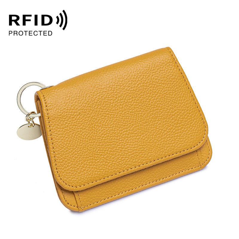 Designer 2025 New Women's Leather Coin Wallet