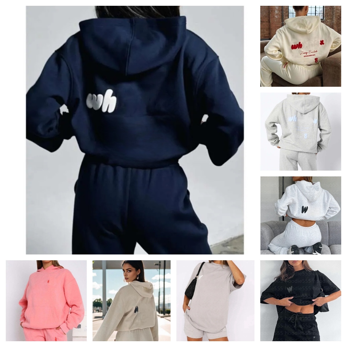 Tracksuits Designer Women Tracksuit Hoodie womens two piece set Casual sweatshirt Autumn summer long sleeve Print Hip Hop Sweatshirt Fashion Sweat Pullover Hooded