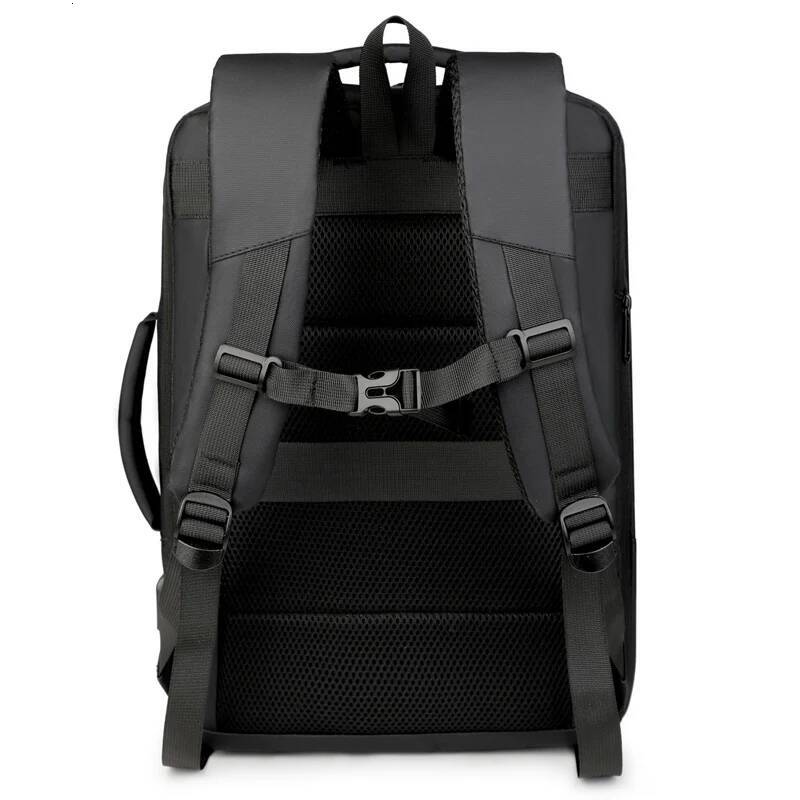 Scalable Professional Backpack System - External USB Access Multi-Compartment Oxford Design Ventilated Back Panel Travel Office high-quality