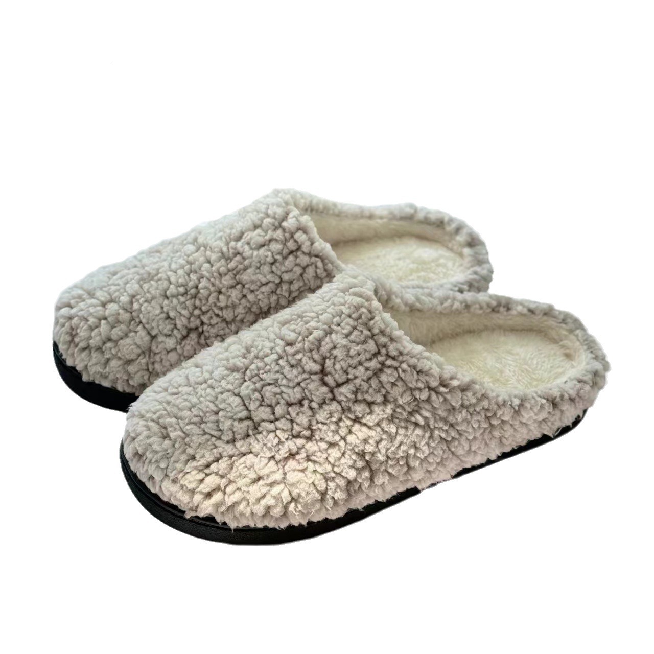 Non-Slip Autumn Winter New Cotton Velvet Home Slippers for Pregnant Women and Postpartum Care ddmymarket