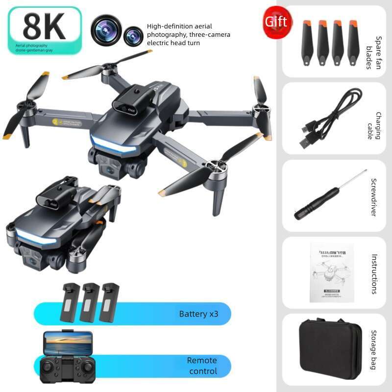 New Product A Pro Brushless Drone Aerial Photography Quadcopter Obstacle Avoidance Folding Remote Control Aircraft Toy