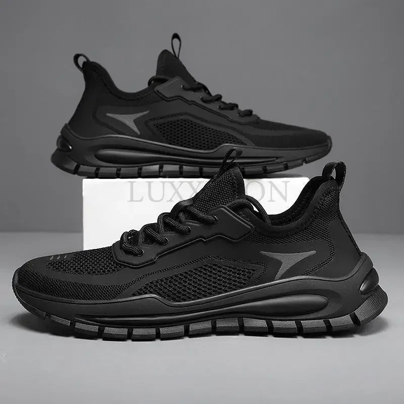 Fashion Forward Breathability: Lightweight Vulcanized Sneakers Ideal For Everyday Wear Men New Spring and Summer Casual Sports Trend Breathable Runnin