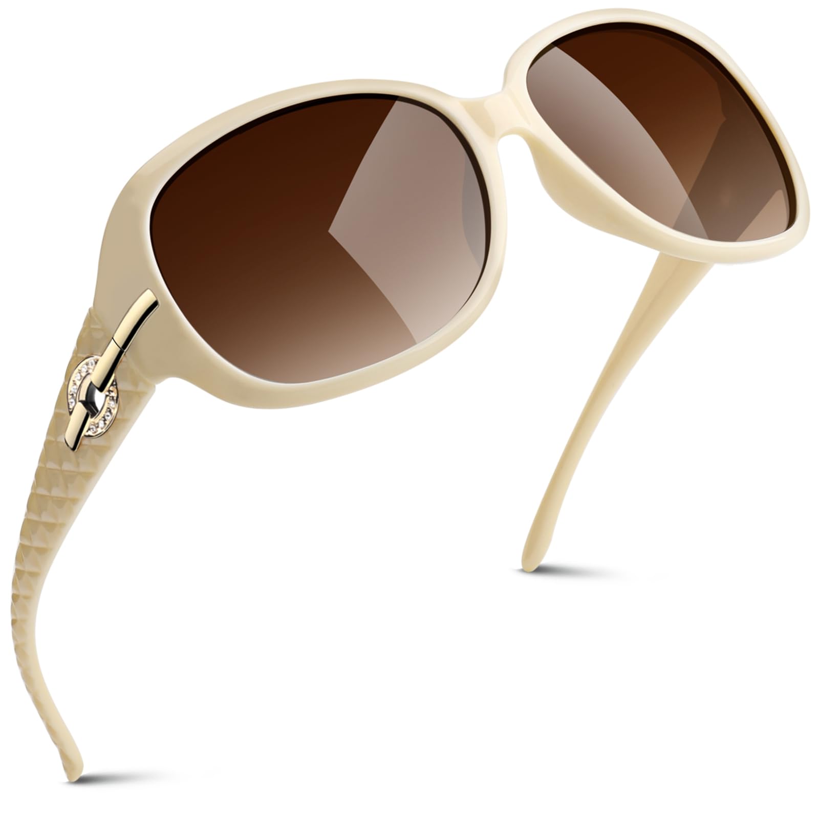 Sunglasses Womens Polarized Trendy Oversized Sun Glasses Fashion Ladies Shades 100% UV400
