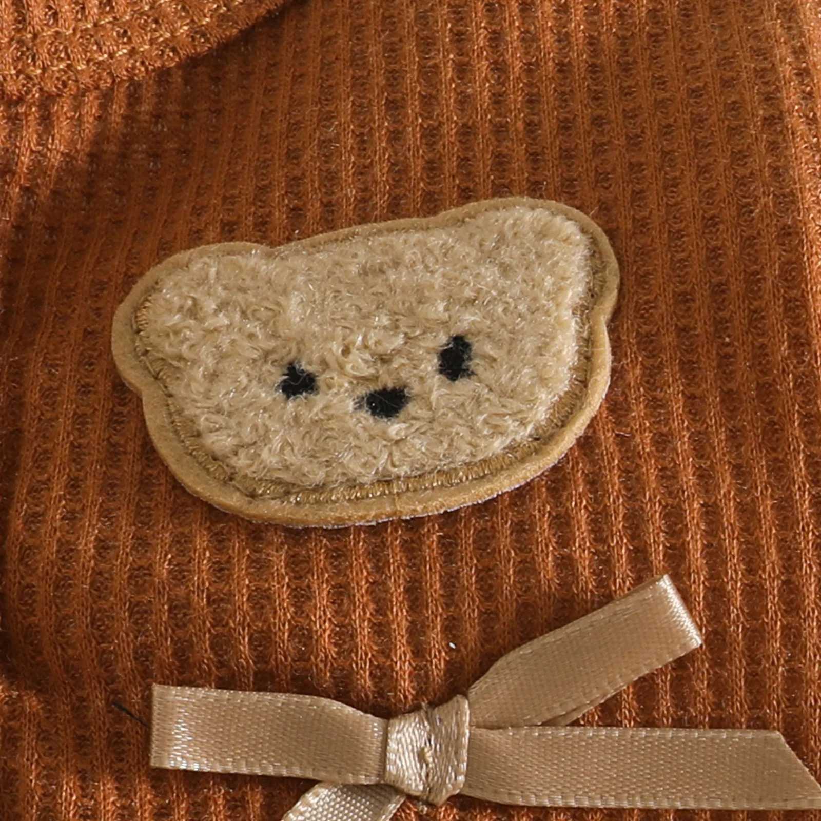 New Autumn Baby Girls Clothing Set 26Yrs Kids Knitted Clothing Suit Long Sleeved Knitted Cardigan CoatShort Skirt L250926EWOO