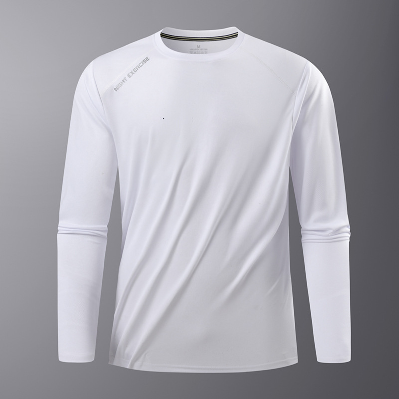 Quick-Dry T-Shirt for Men, Sports Casual 2025 New Autumn Winter Running Fitness Top, Round Neck Base Shirt, Breathable