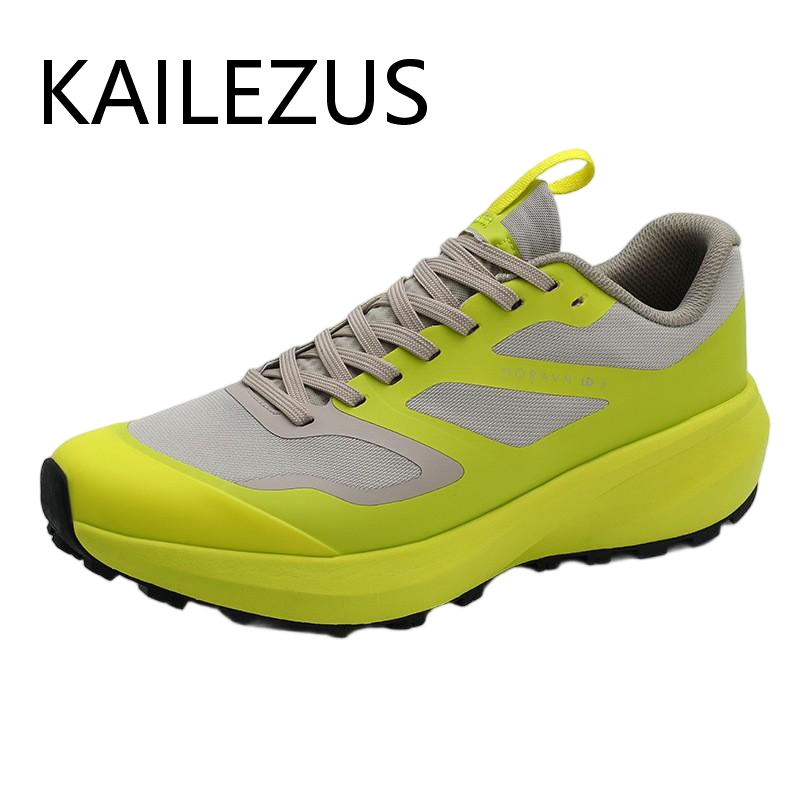 KAILEZUS New Designer Outdoor Sports Shoes Breathable Hiking Rotating Button Hiking Shoes Luxurious Casual Travel Shoes High-quality Labor Protection 