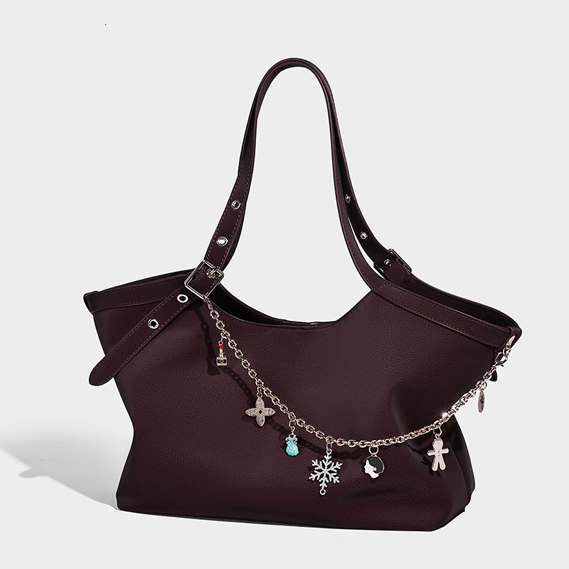 Luxury bag Ladies casual loose handbag autumn and winter new large capacity fashionable commuting ladies shoulder bag designer bag Designer Bag
