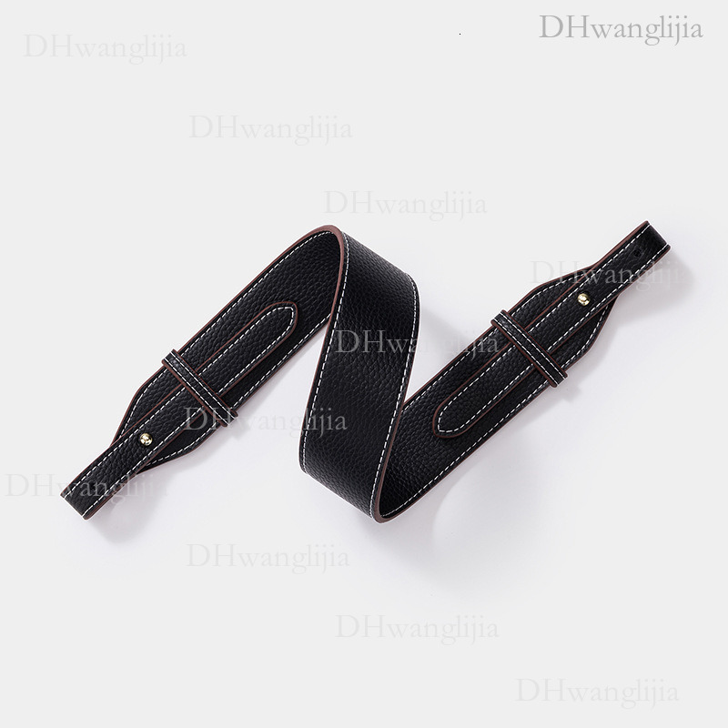 DH Luggage Accessories New Style Lychee Pattern Wide Lindy Basket Special Fashion Short Single Shoulder Underarm Bag Strap