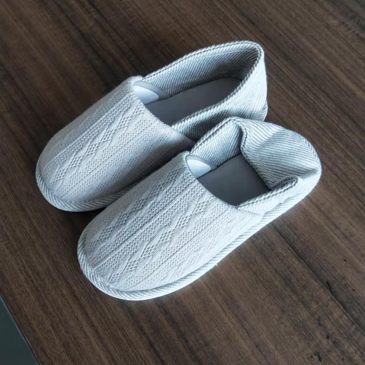 Extra Large Spring Summer Indoor Sewing Sponge Wormwood Flax Non-Slip One Size Slippers Pregnancy Postpartum Shoes ddmymarket