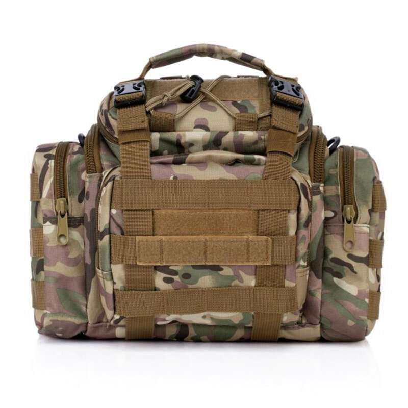 Outdoor Fishing Gear Molle 600D Oxford Tactical Militay Multifunction Camera Carry Bag