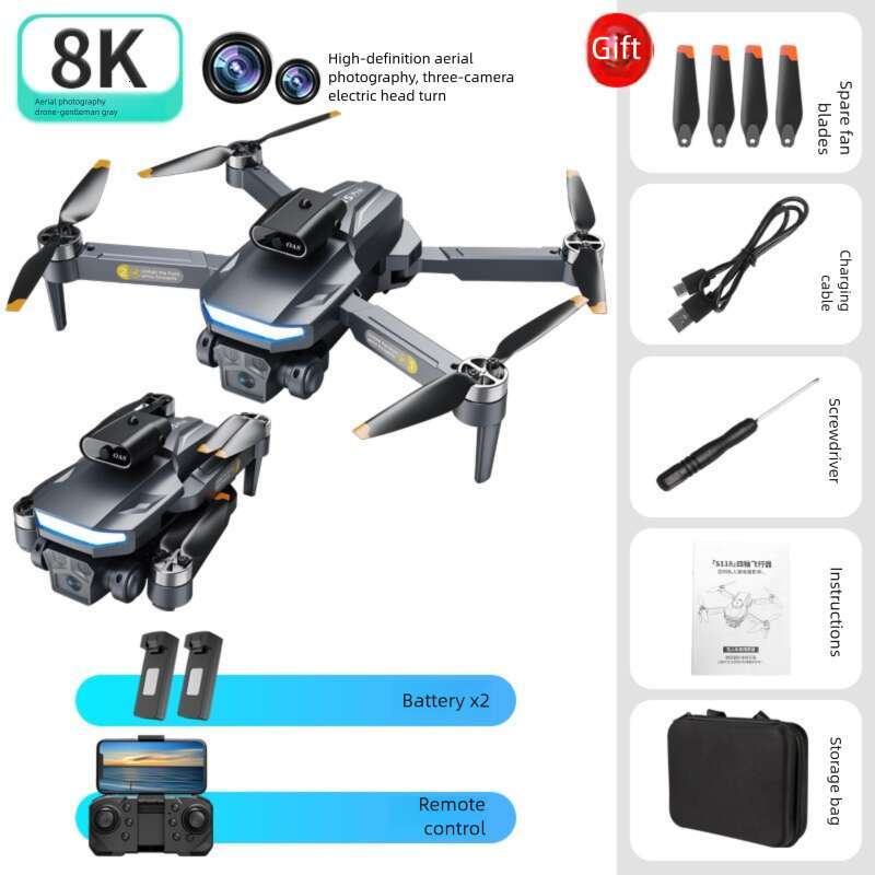 New Product A Pro Brushless Drone Aerial Photography Quadcopter Obstacle Avoidance Folding Remote Control Aircraft Toy