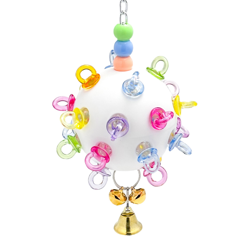 Parrot toys for relieving boredom and venting bird toys for peony phoenix tiger skin dedicated for gnawing and grinding teeth accompanying small toys