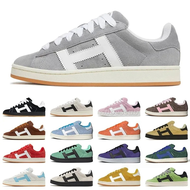 campus designer suede Grey Gum for men women shoes sneakers Dust Cargo Clear Pink Wonder White Black Dark Green mens trainer