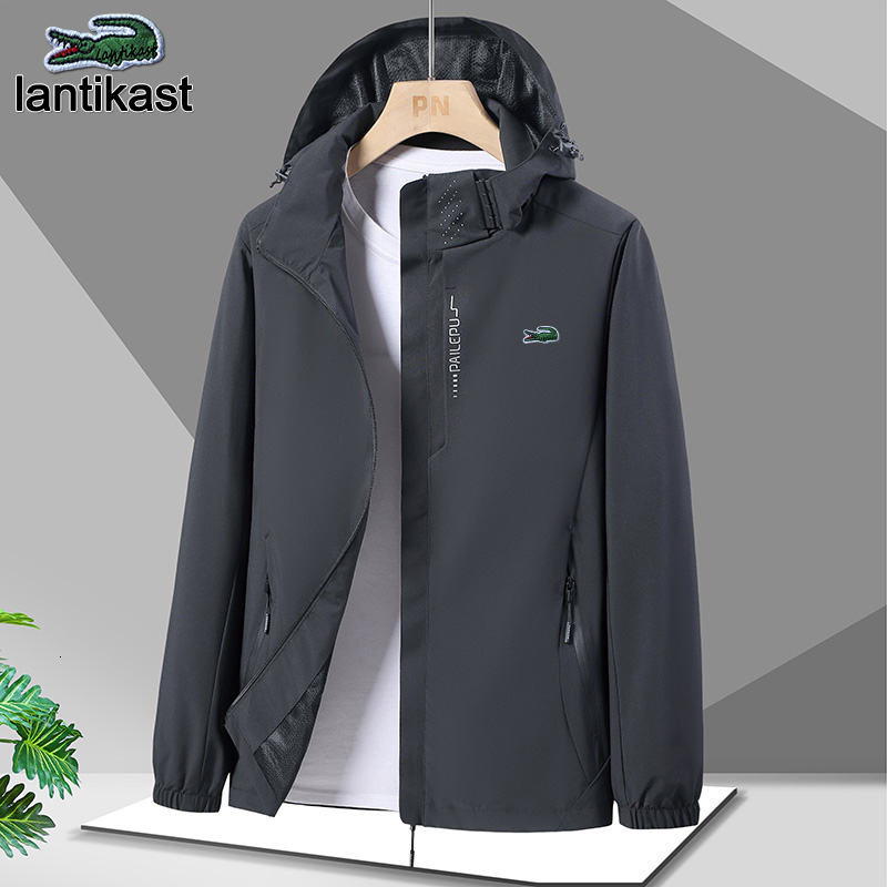 Hoodie Jacket Coat Tracksuit Designer Men's Clothing Autumn Winter 2025 American Style Trendy Hoodie Men's Solid Color Fleece Thickened Set 