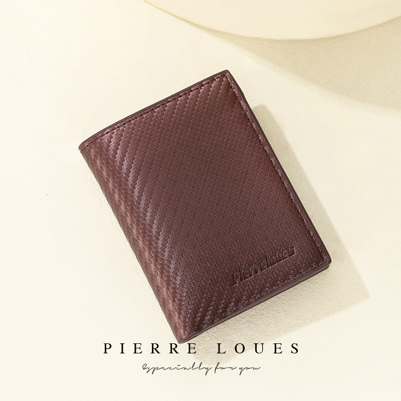 TOP Designer New Men's Wallet PU Leather Large Capacity Multi-Card Slot Short ID Holder Flip Cover 65 3a d05