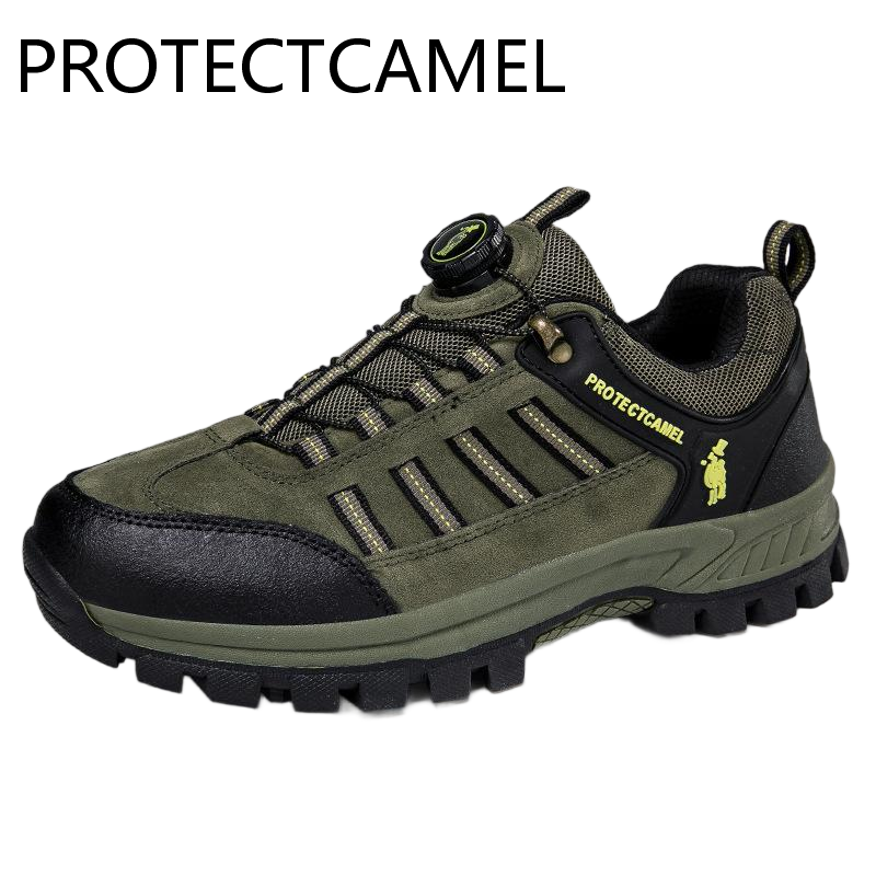 PROTECTECCAMEL New Designer Outdoor Sports Shoes Trendy Luxury Mountaineering Shoes With Thick Velvet And Anti Slip Thick Bottom Hiking Shoes Warm Cot