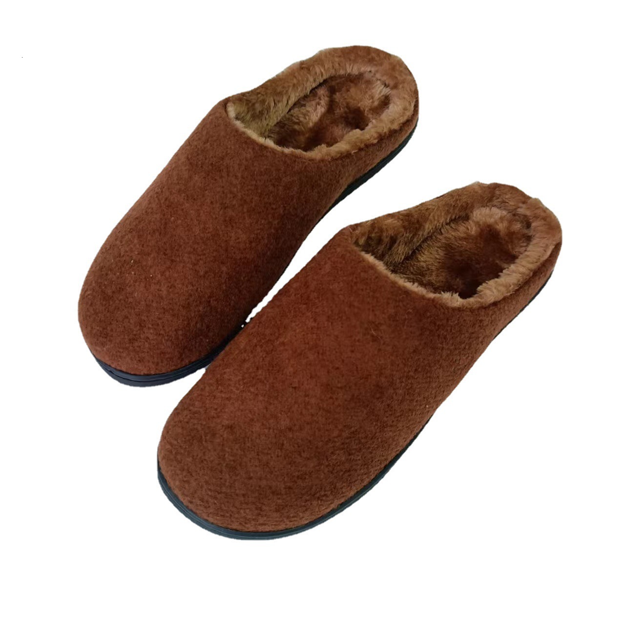 Memory Foam Nordic Style Extra Large Men's Indoor Cotton Slippers Size ddmymarket