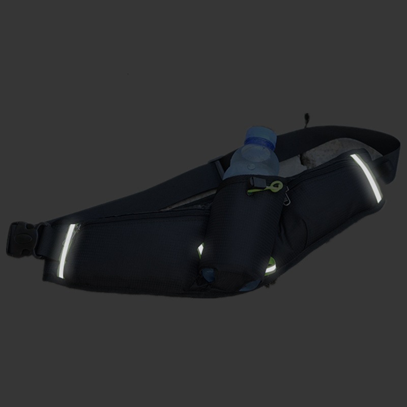 New Sports Waist Bag for Men and Women, Multifunctional Running Water Bottle Bag, Marathon Waterproof, 6.5inch Phone Outdoor Fiess