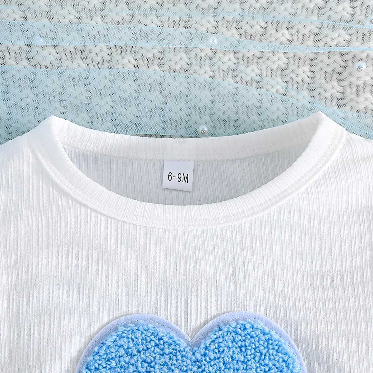 Spring Toddler Girl Clothes Korean Cute Love Long Sleeve Cotton TopsPlaid Skirt Childrens Sets Baby Boutique Clothing BC662 L25092612MN