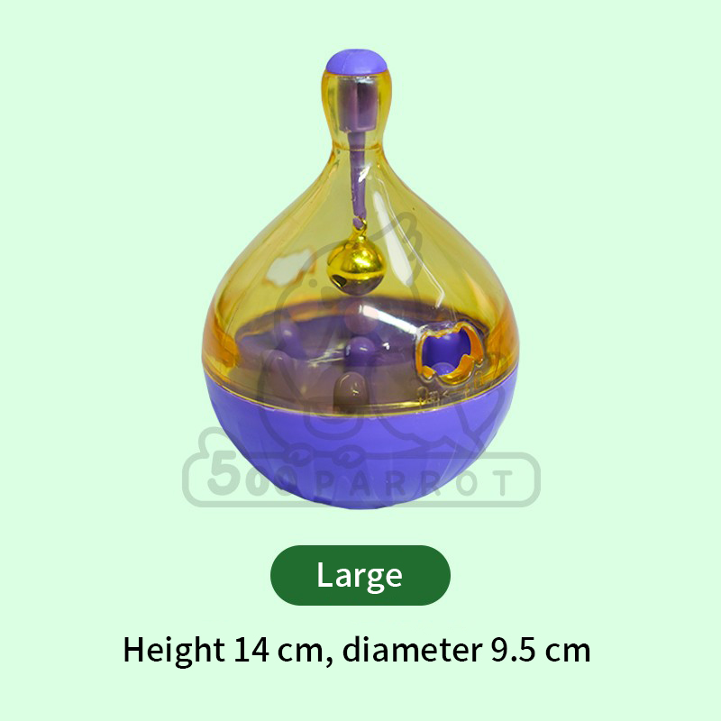 Parrot puzzle foraging toy bumblebee leaking food gnawing on balls developing intelligence Xuan Feng Xiao Tai Kai Ke relieving boredom