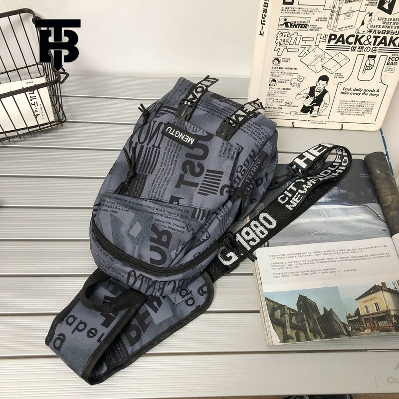 TB BHULAMTE Designer Bag Chest Bag Men Crossbody Bag Women Ins Sports Student Luxury Bag Shoulder Bag Retro Men's Crossbody Bag Japanese Style Sm