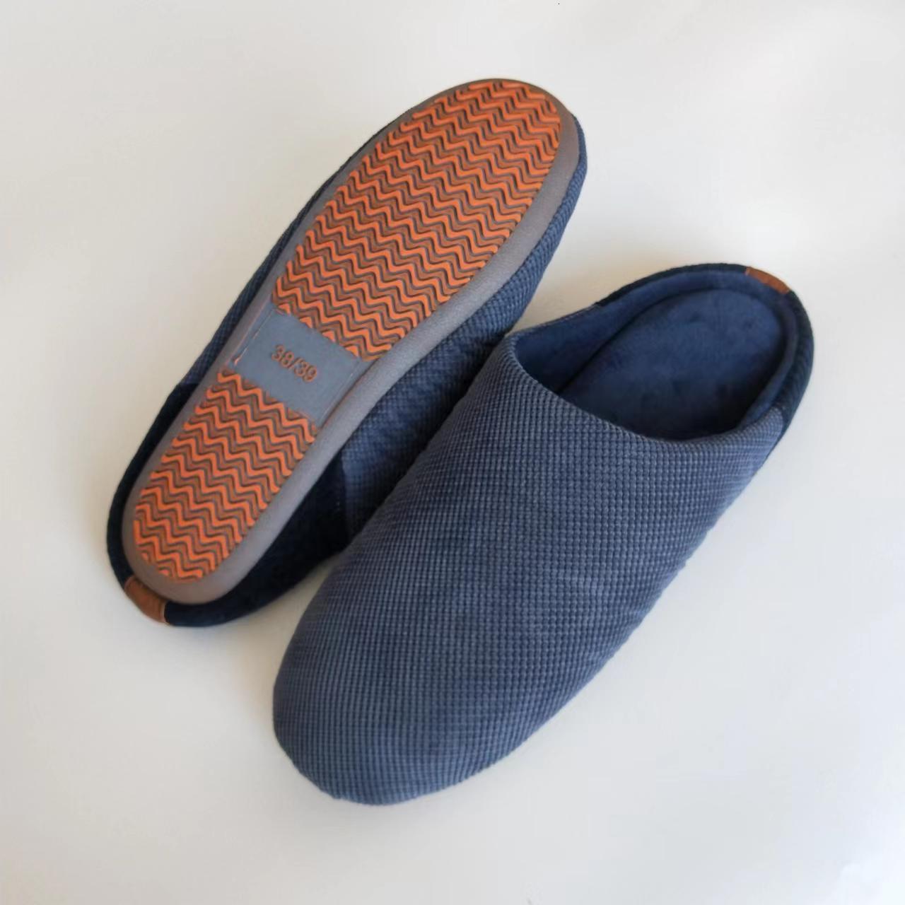 Non-Slip Sole Silent Heightened Thickened Home Cotton Slippers ddmymarket