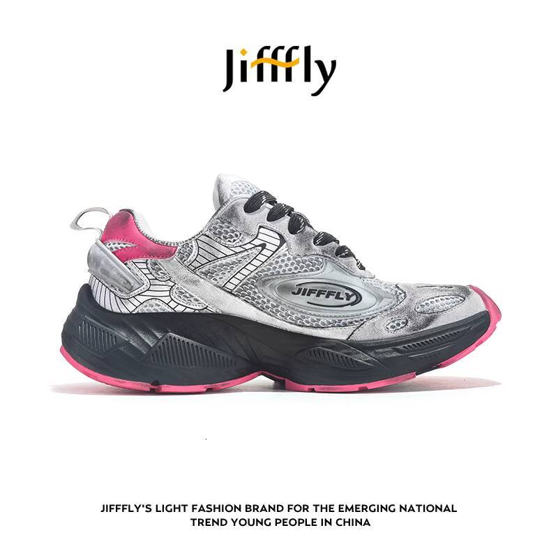 Jifffly Designer Dad Shoes Men's 2025 Autumn/winter New Retro Multi-purpose Thick-soled High-end Luxury Shoes For Both Men And Women Sneakers Cas