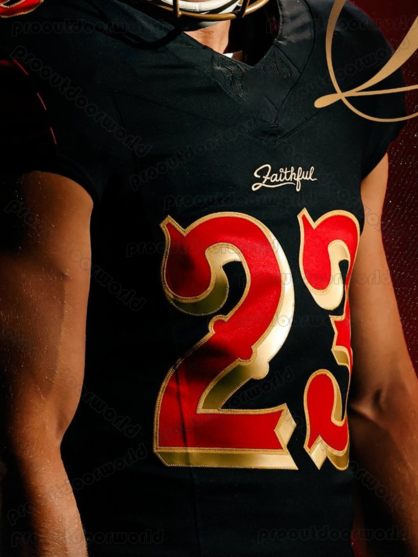 George Kittle 2025 Rivalries Black Football Jeresy Brock Purdy Fred Warner McCaffrey Pearsall Bosa Lenoir Rice Williams Sanders Samuel Sr Custom Stitc