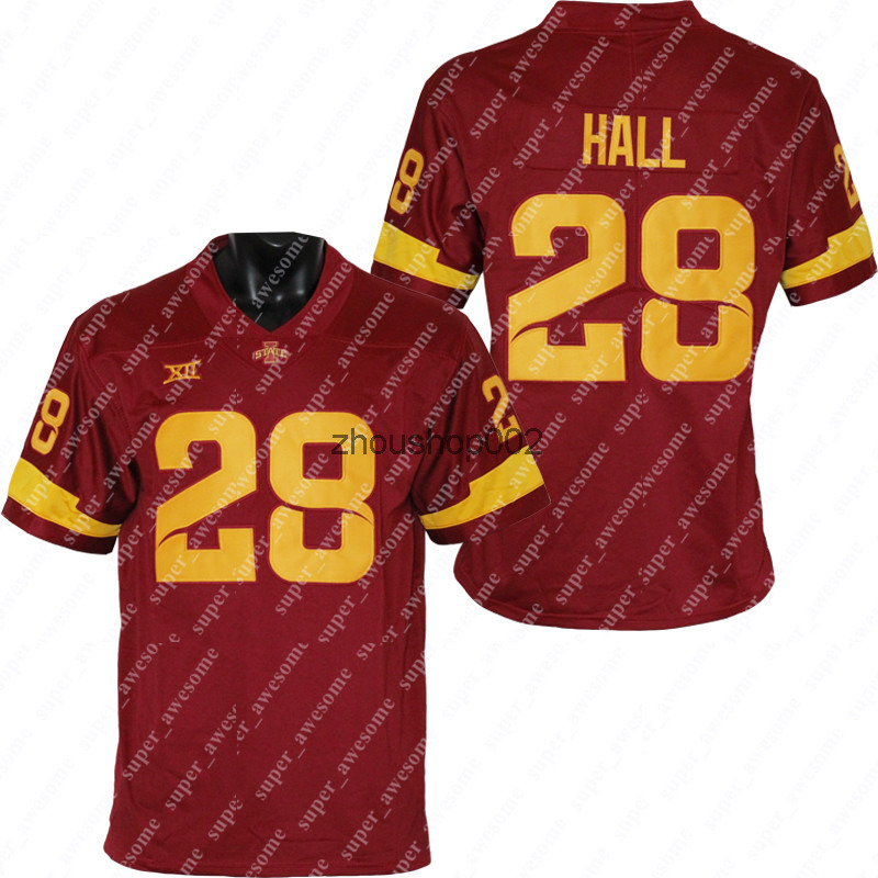 Iowa State Cyclones Football Jersey Rocco Becht Brock Purdy Breece Hall Allen Lazard David Montgomery Jaylon Jackson 28 Hansen Jaylin Noel Jayden Higg