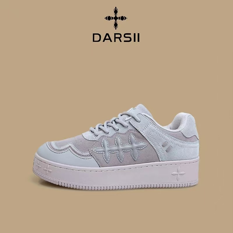 DARSII Designer Men's And Women's Casual Shoes Luxury Shoes Leather Breathable Anti-slip And Wear-resistant Shoes For Female Celebrities Aut