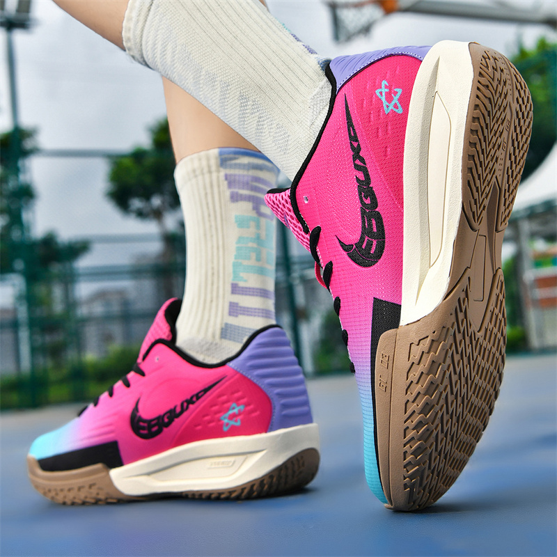 Stylish Performance Footwear: High-top Knee Support Basketball Trainers