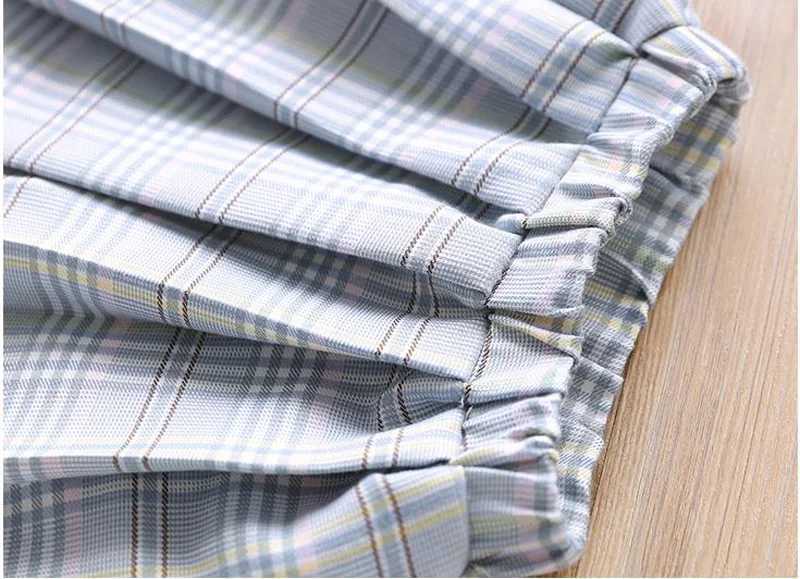 LOVE DDMM Girls Sets Childrens Wear Girls Letter Bear LongSleeved TShirts Layered Skirts Suit For Girl L250926CKUU