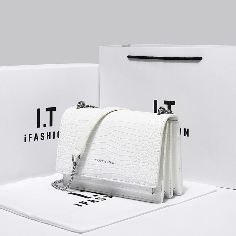 Designer bags women's 2025 new trendy versatile organ bag small square bag fashion shoulder messenger chain bag